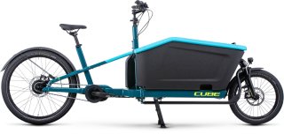 Cube Cargo Hybrid 500 blue'n'lime
