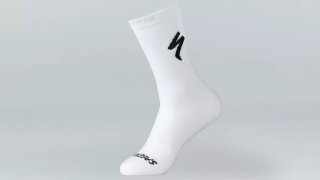 SOFT AIR TALL LOGO SOCK WHT/BLK L
