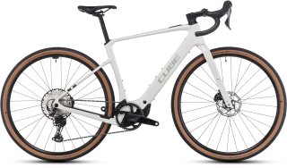 CUBE Nuroad Hybrid C:62 Race 400X Desertstone Groen - Men’s Electric Gravel Bike