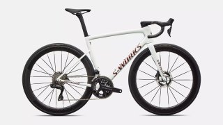 TARMAC SL8 SW DI2 MET White Silver/CMLN Red Gold/Black 52