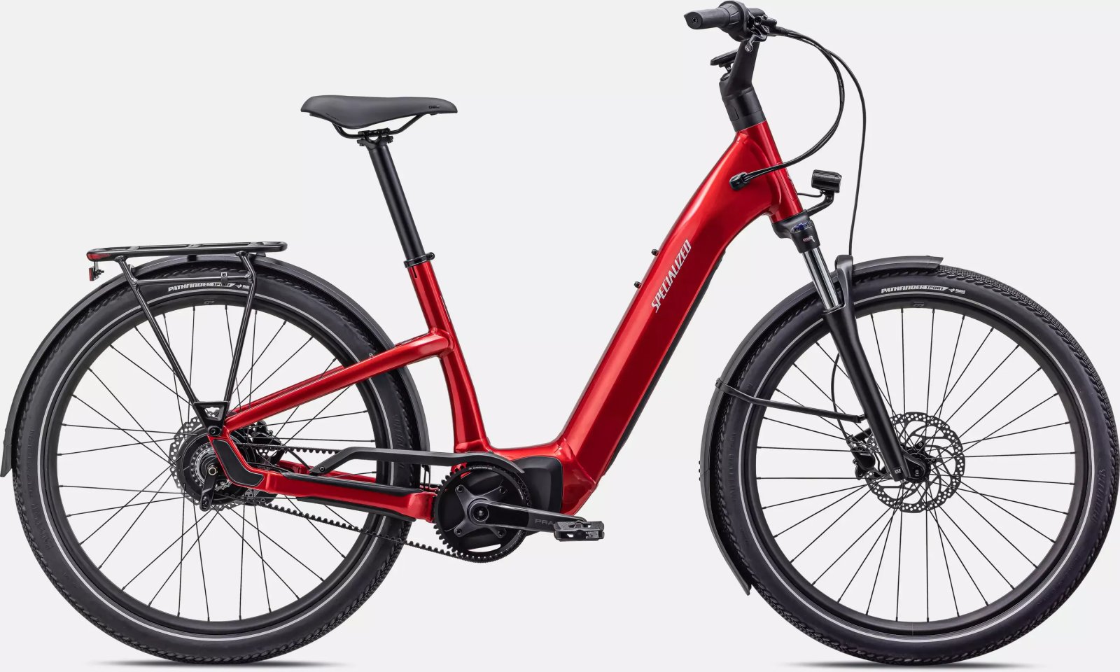 Specialized Turbo Como 3.0 IGH - Electric Bike in Red Tint