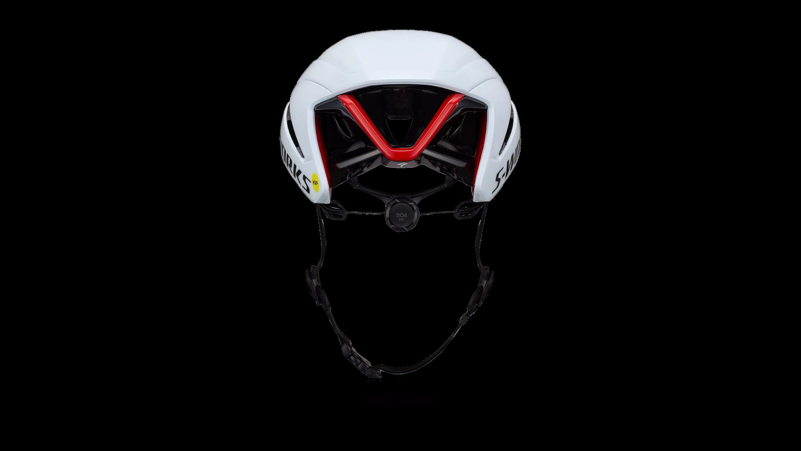 SW EVADE 4 HLMT CE WHT/RED  NIEUW!!!